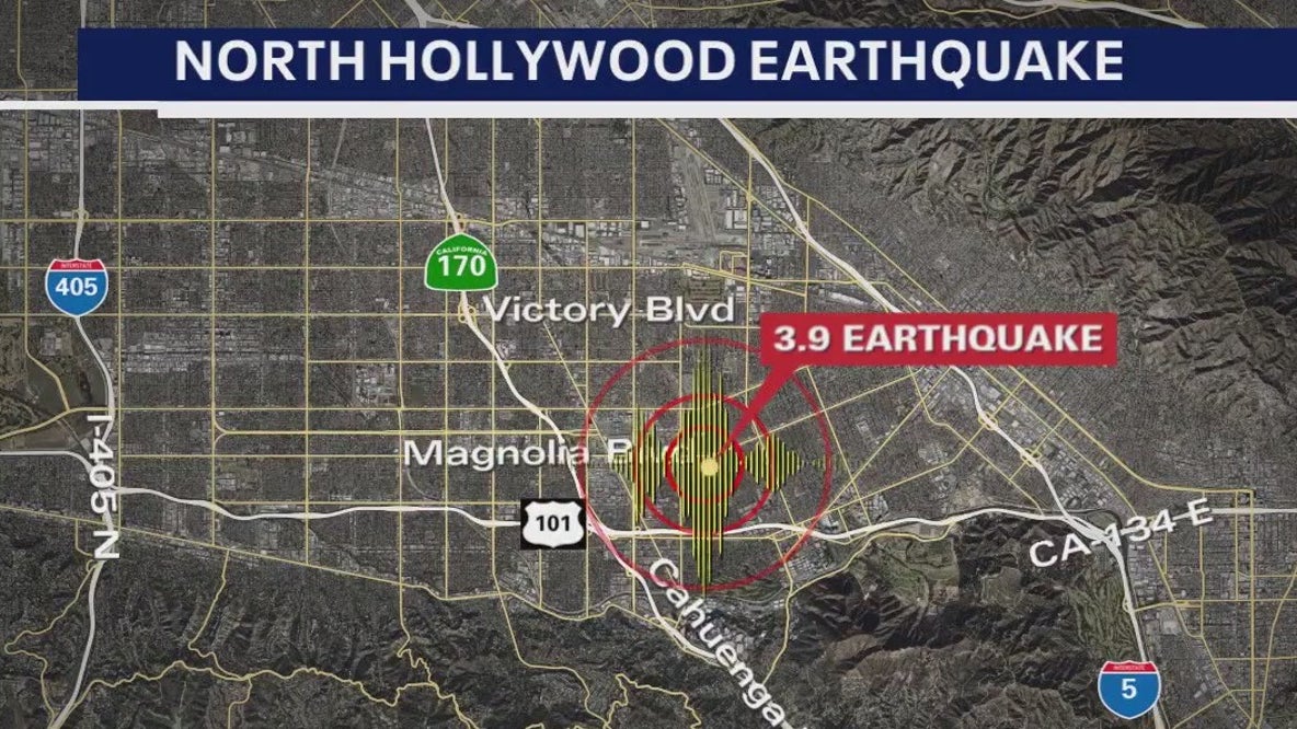 3.9-magnitude earthquake rattles North Hollywood